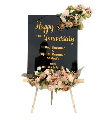 Papan Bunga Akrilik Bolali